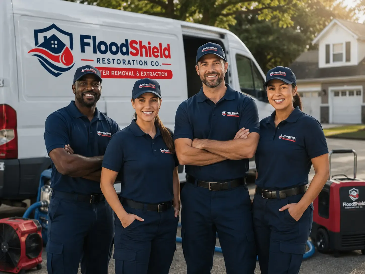 Flood Damage Restoration company in Grosse Tete, LA